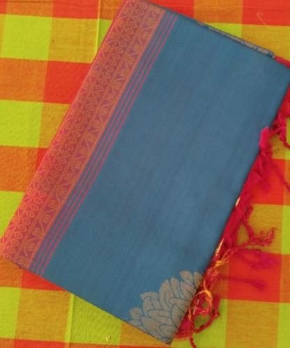 SOFT SILK SAREE WITH BLOUSE